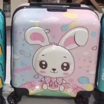 إغلاق الزيبور نوع الأطفال الأمتعة الكرتونية WhizKids' سحب على طول رفيق السريع السفر الذكي