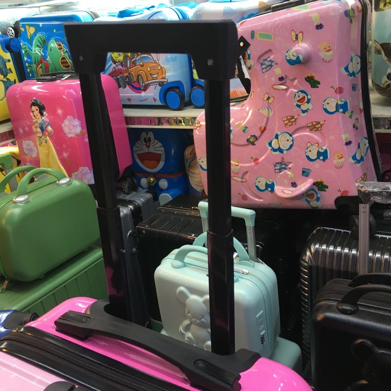 إغلاق الزيبور نوع الأطفال الأمتعة الكرتونية WhizKids' سحب على طول رفيق السريع السفر الذكي