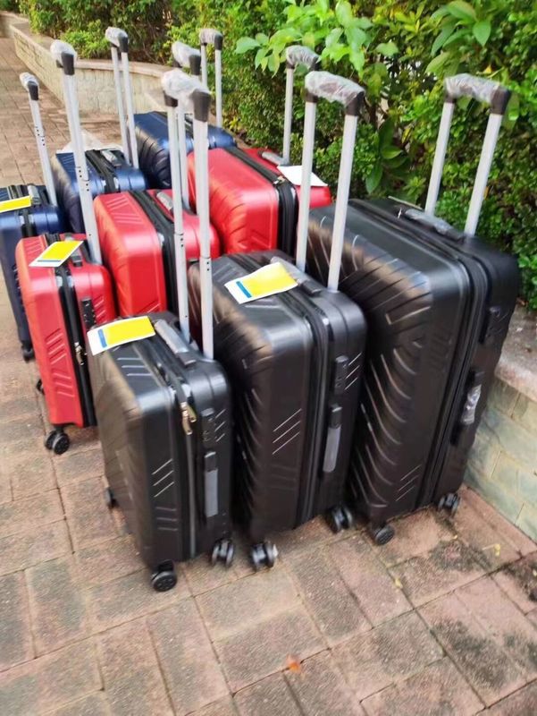 بيع بالجملة حقيبة أمتعة ABS PC حقيبة أمتعة 4 عجلات 20 24 28 بوصة حقيبة سفر حقيبة أمتعة عربة حقيبة أمتعة