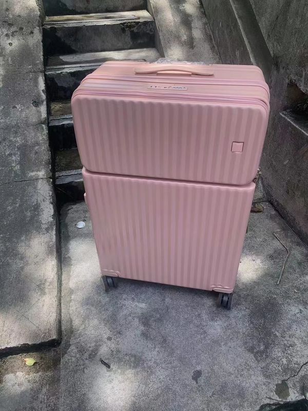 أمتعة عالية الجودة ABS PC صلبة تحمل على الأمتعة مع TSA وجيب الكمبيوتر المحمول مفتوح أمام 20/24/26 بوصة حقائب الأمتعة