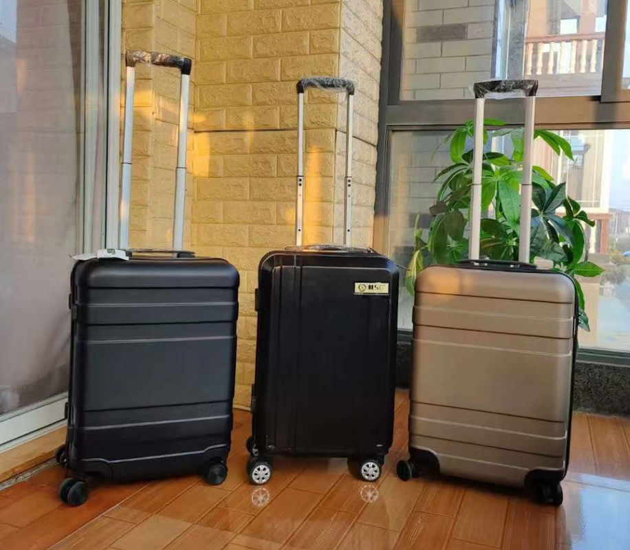مجموعة أمتعة 3 أجزاء ABS أمتعة صلبة مع عجلات تدوير TSA قفل خفيف الوزن دائمة الأسرة مجموعة حقيبة سفر