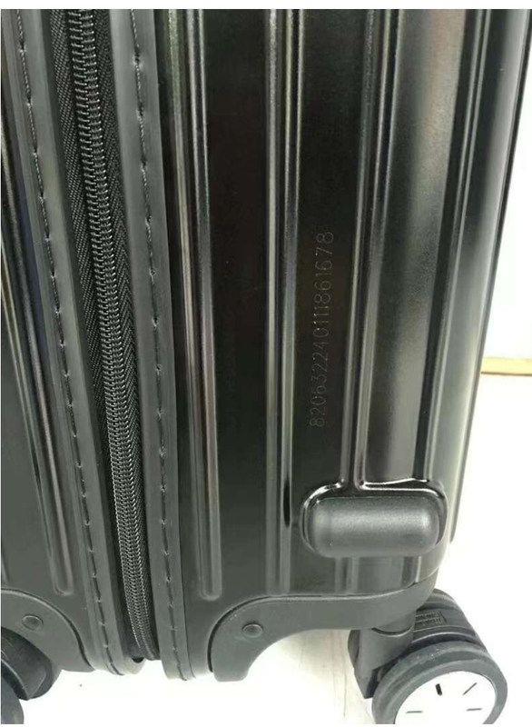 20 بوصة اليونيسكس الكبار عربة العربة قضية مع صندوق كلمة سر جديدة سعة كبيرة لون صلب مضاد للاصطدام