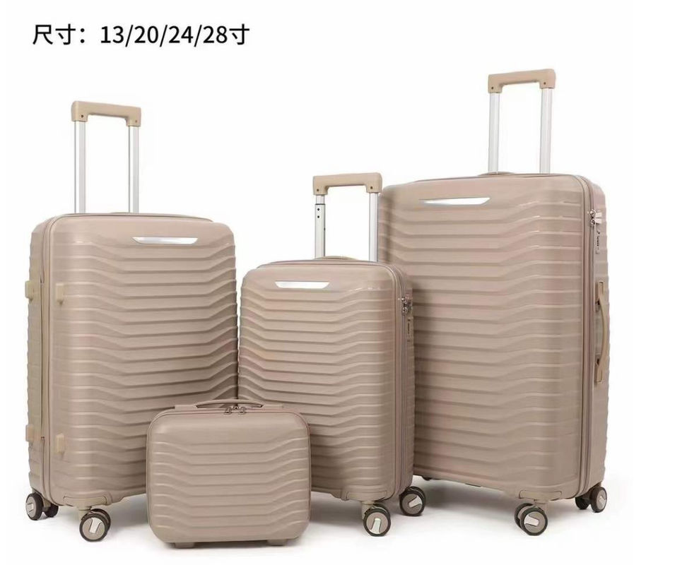 رحلة فريدة من نوعها Pp 3 4 Roues 4pcs حقيبة أمتعة حقائب عربة لفتيات السفر في الهواء الطلق